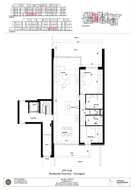 Nieuwbouwappartement te koop in Eernegem