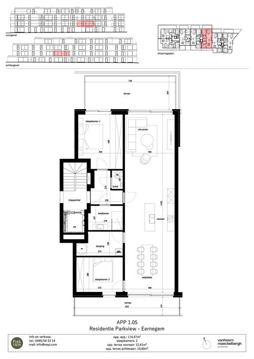 Nieuwbouwappartement in Eernegem