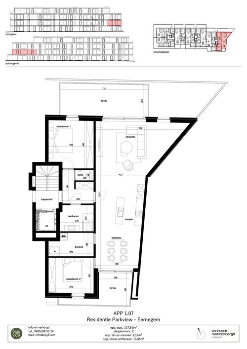 Nieuwbouwappartement in Eernegem