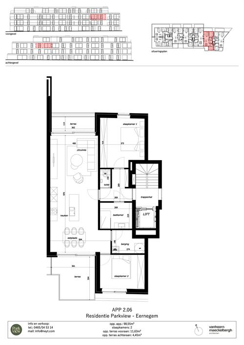 Nieuwbouwappartement in Eernegem