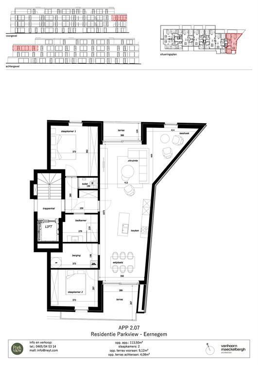 Nieuwbouwappartement te koop in Eernegem