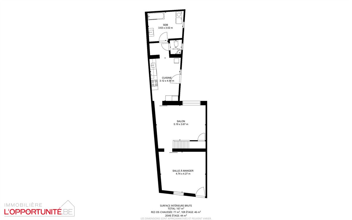 Magnifique maison 3 facades rénovée, 4 chambres, garage, grand jardin.