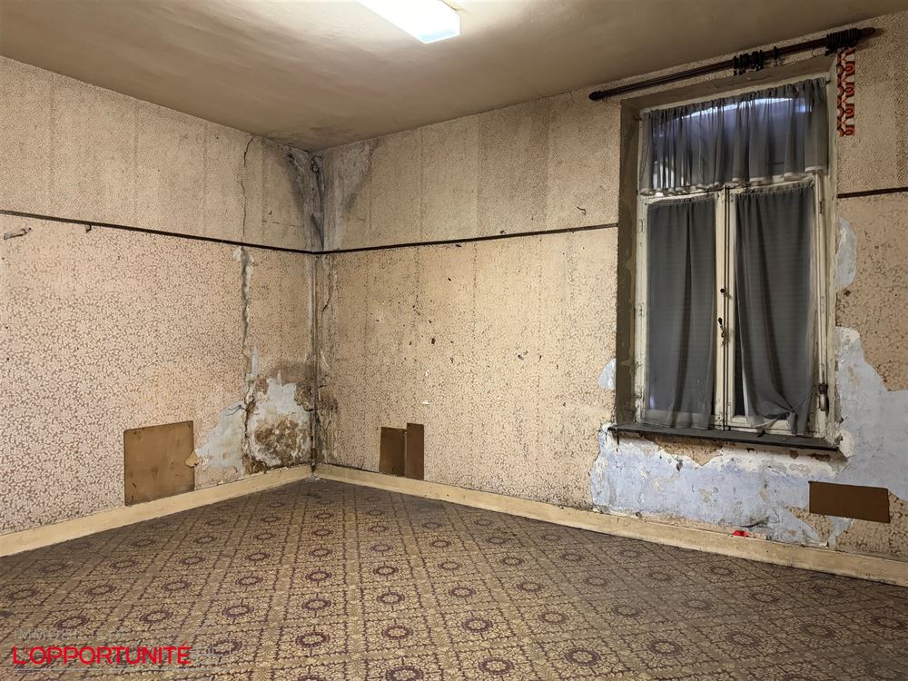 Bel immeuble mixte avec rdc commercial, appartement à l'étage et 3 garages.