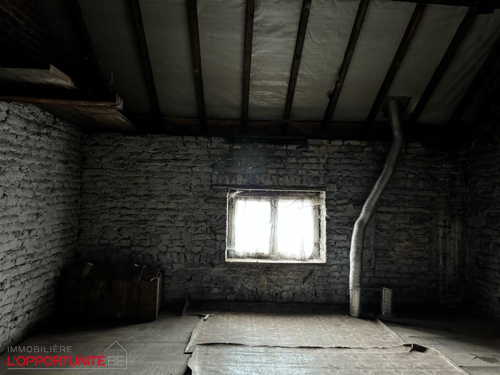 Bel immeuble mixte avec rdc commercial, appartement à l'étage et 3 garages.