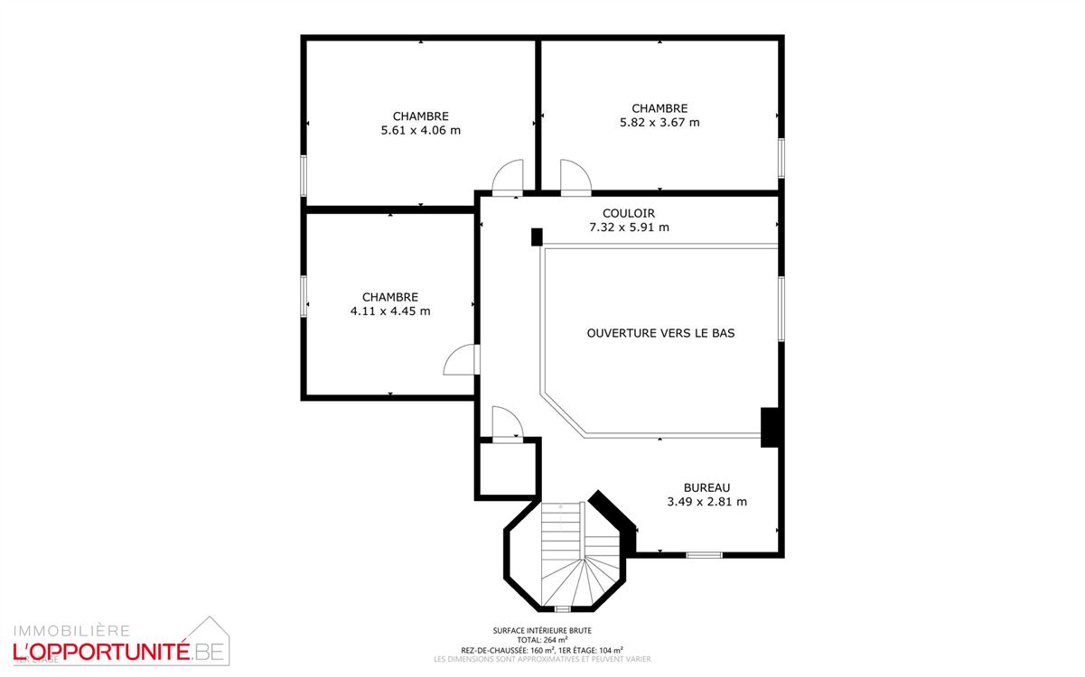 COMMUNE DE CHATELET - !!!!!OFFRE ACTUELLE A 400 000€ REFUSEE!!!!! - Faire offre à partir de 405 000€.