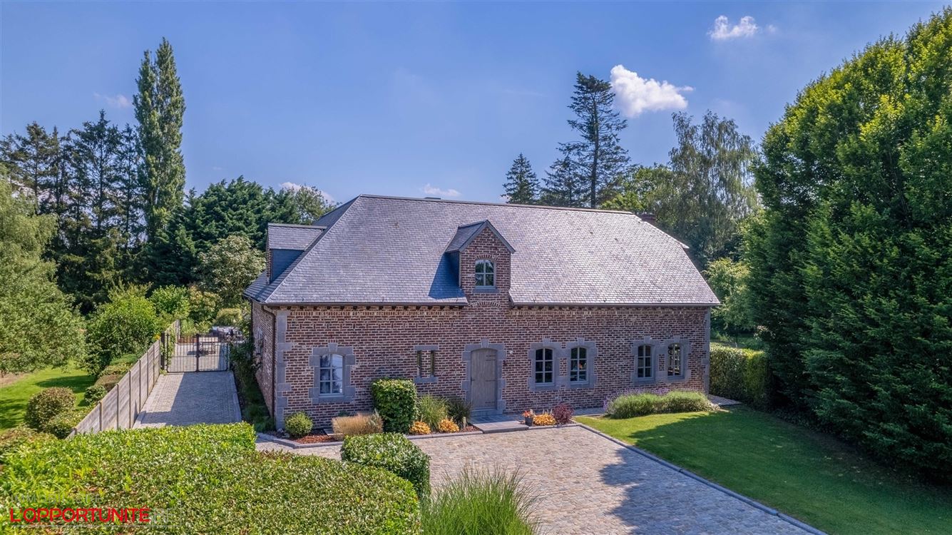 Propriété exceptionnelle (1999) sur 19 ares de terrain, 5 chambres, espace pro avec entrée séparée et jacuzzi.