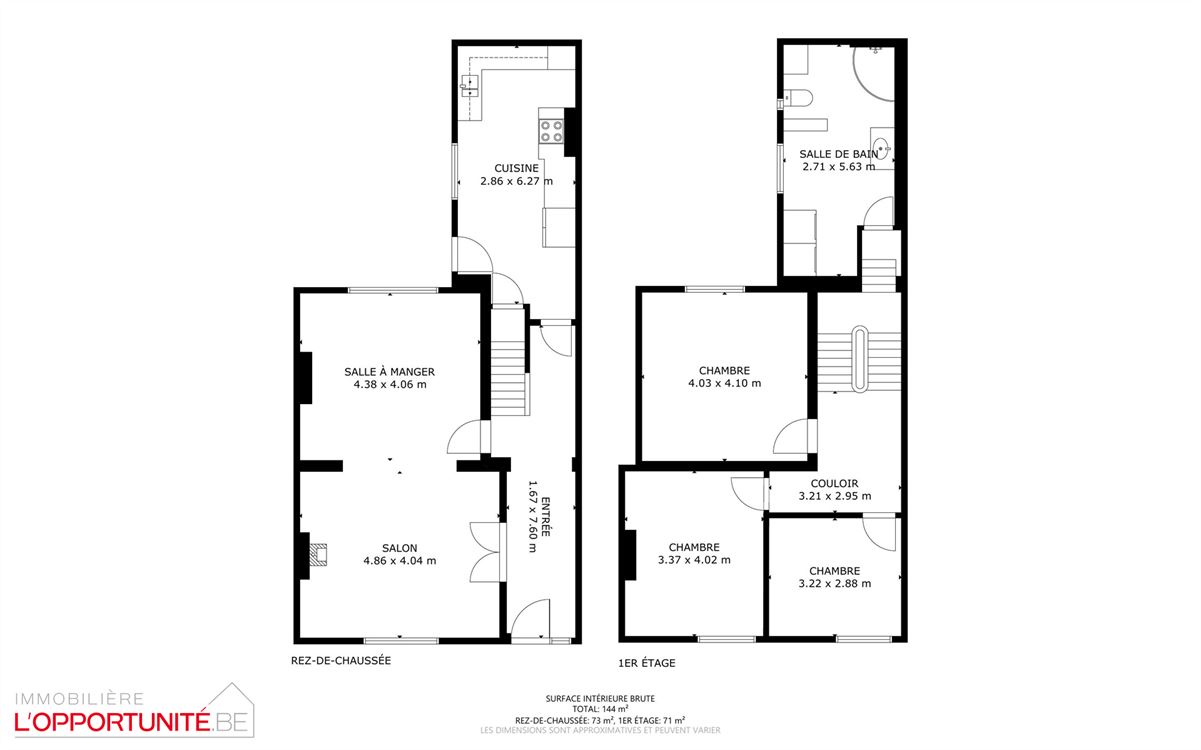 Magnifique maison de maitre, 3 chambres, grand grenier, cour et possiblite de louer un garage.