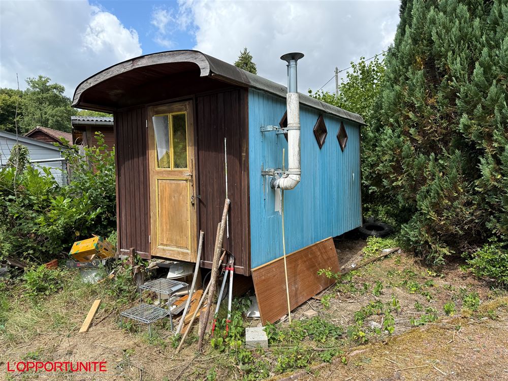Splendide habitation de vacances type caravane, deux chambres, terrasse, jardin, possibilité d'acquerir en sus un terrain + autre caravane, voir photos apd de la num 13.