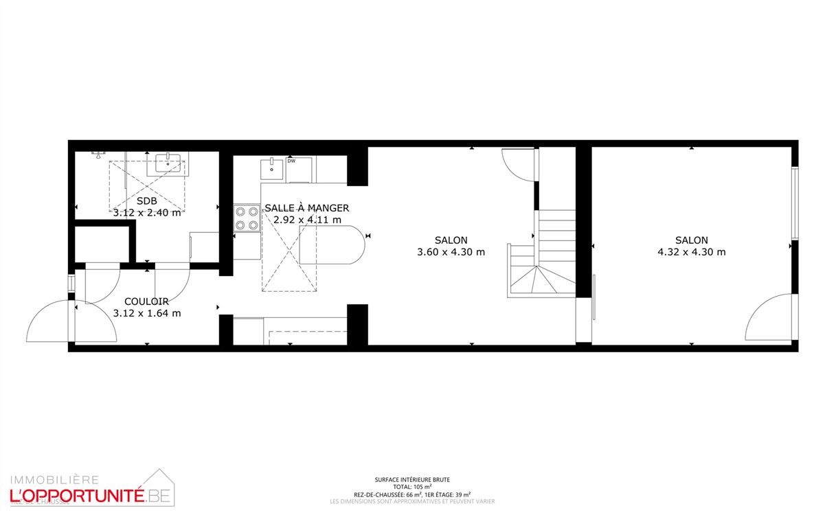 Magnifique maison rénovée deux chambres et beau jardin. Electricité conforme 2044 et 12 panneaux photovoltaiques. Servitude de passage inutilisée par les voisins.