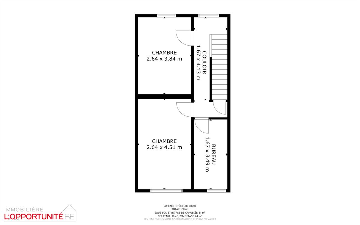 Belle maison rénovée 3 façades, 3 chambres, bureau, terrasse et jardin.