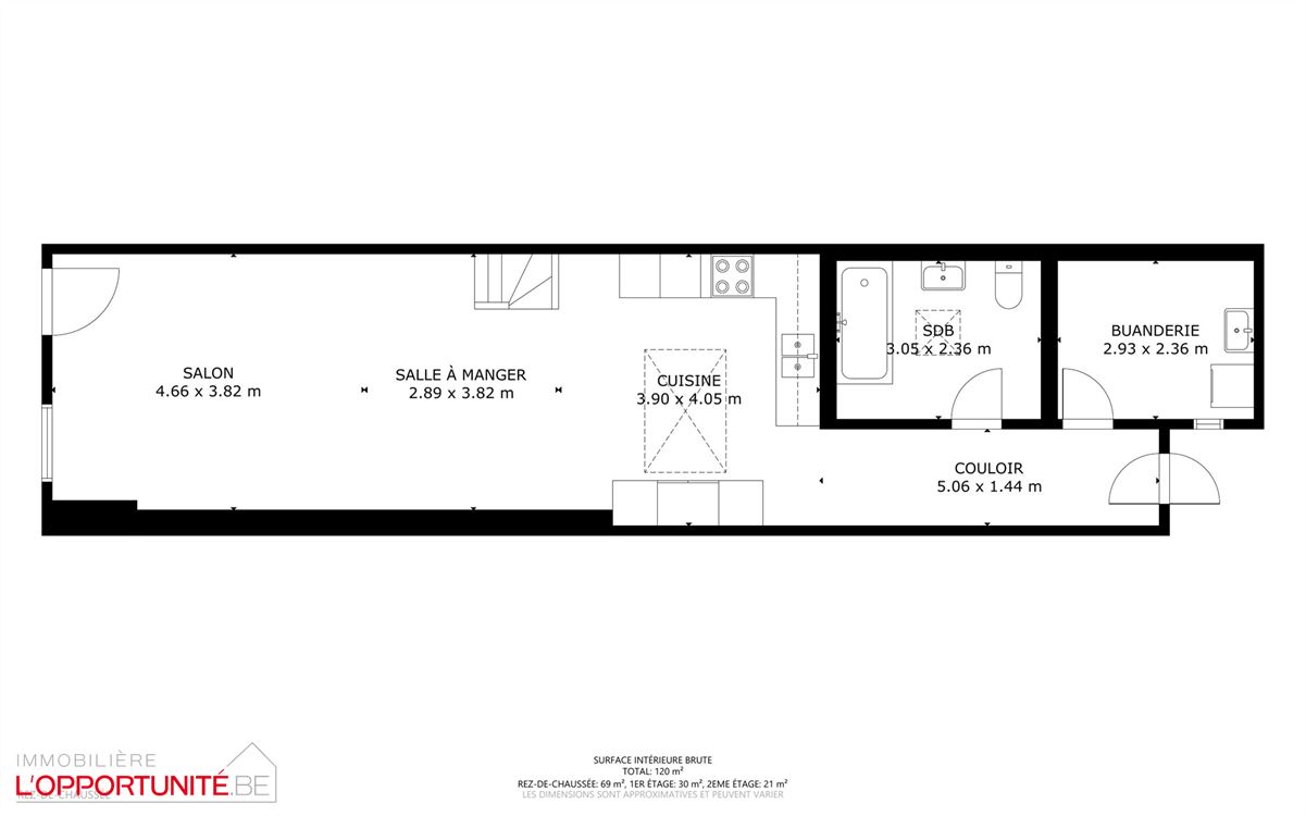 Magnifique maison renovée trois chambres, elec conforme 2042, terrasse et jardinet.
