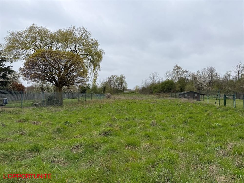 Magnifique terrain orientation SUD de +/- 8ares.