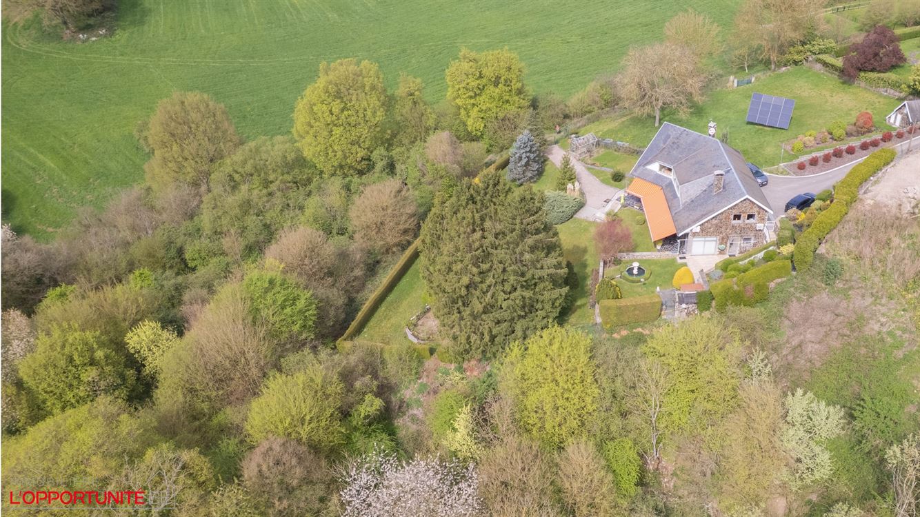 Propriété exceptionnelle sur 35 ares de terrain, 4 chambres, garages et carport.