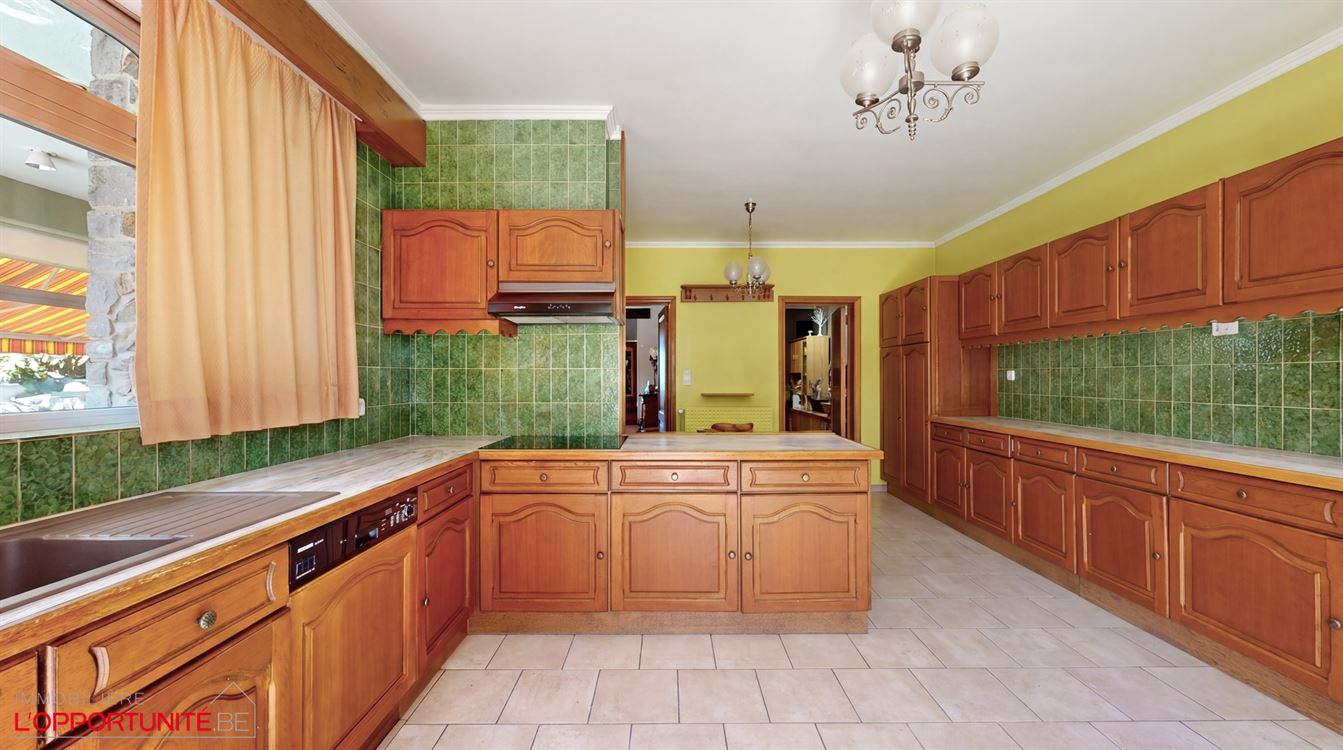 Propriété exceptionnelle sur 35 ares de terrain, 4 chambres, garages et carport.