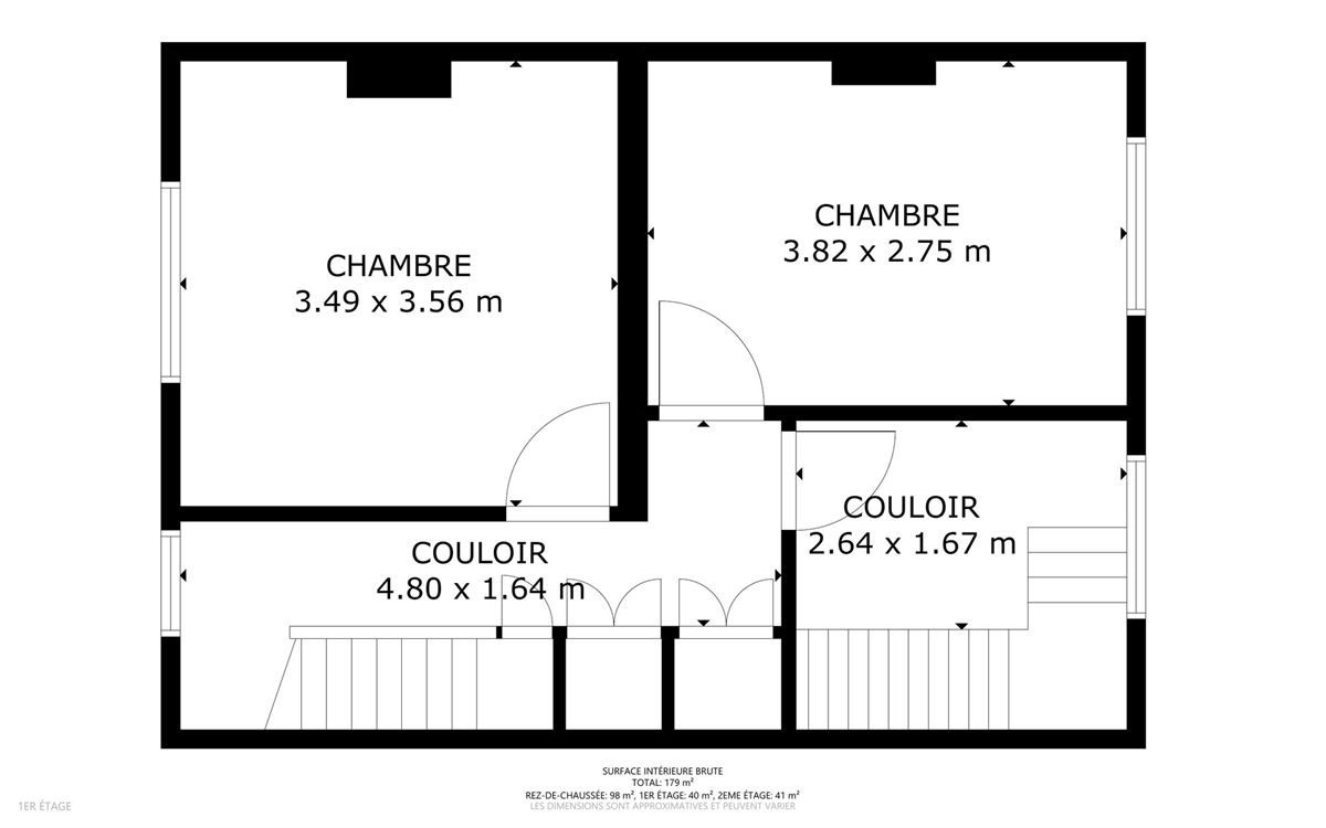 Belle maison 4 chambres, bureau et beau jardin.
