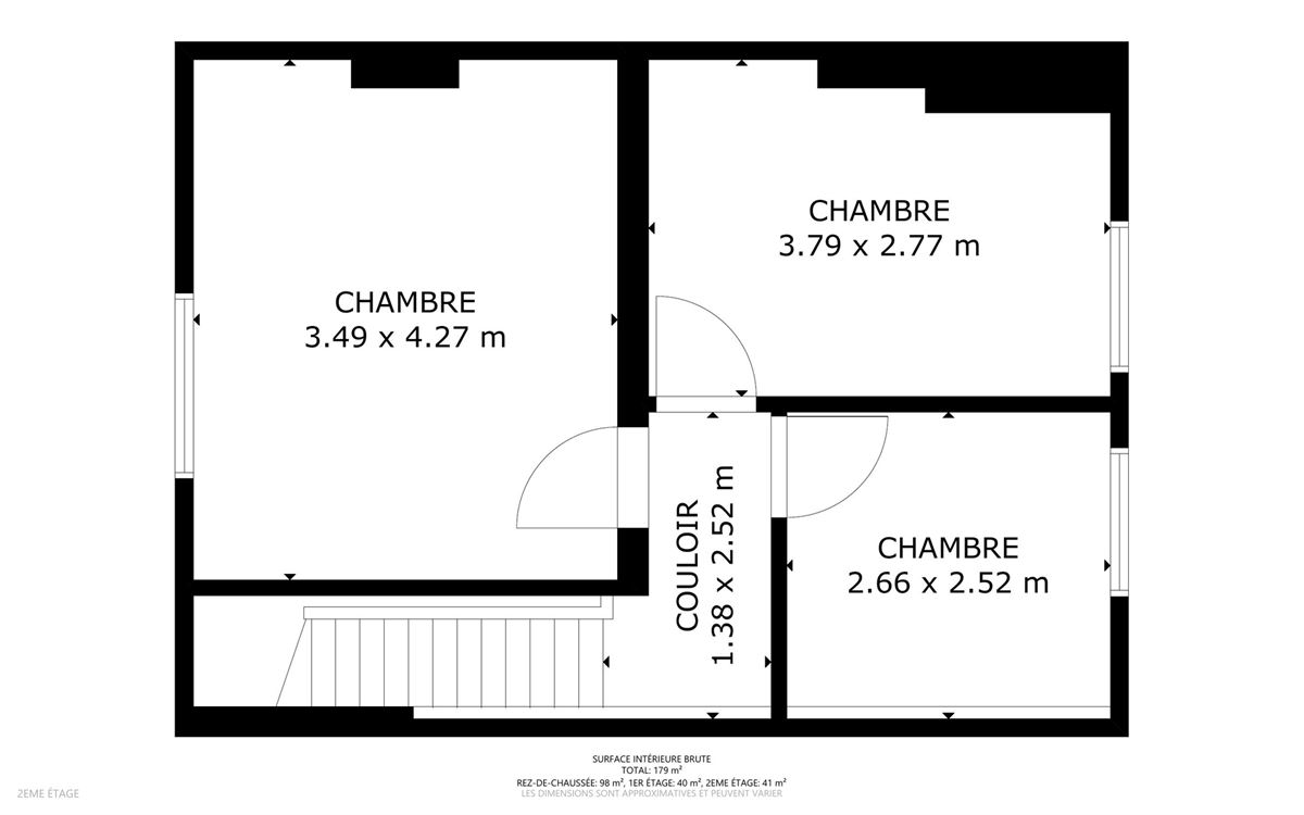 Belle maison 4 chambres, bureau et beau jardin.