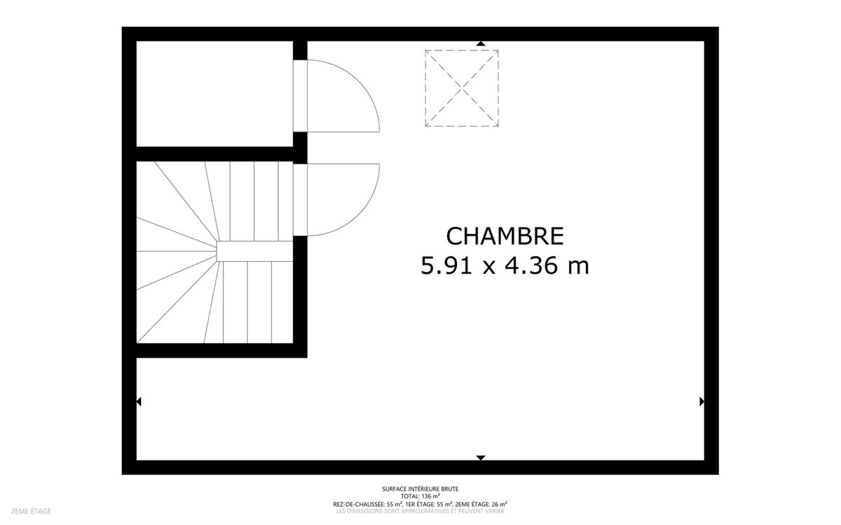 Splendide maison 2016, 4 chambres, bureau et beau jardin.