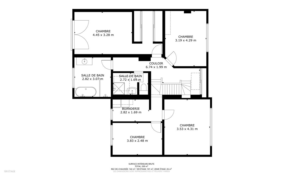 Splendide maison, rénovation luxueuse, cinq chambres, 20 panneaux, piscine, garage et magnifique jardin.
