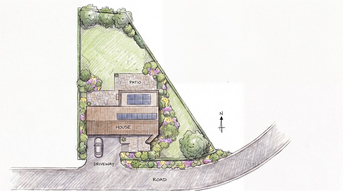 Dernier terrain à bâtir de 8 ares dans un quartier exceptionnel.