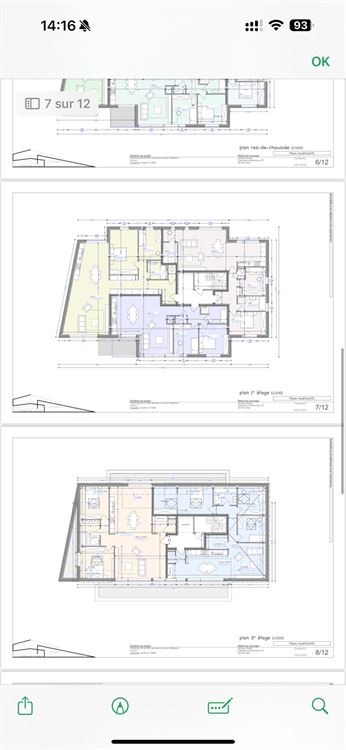 PROJET ACCEPTE POUR LA CONSTRUCTION DE 9 APPARTEMENTS