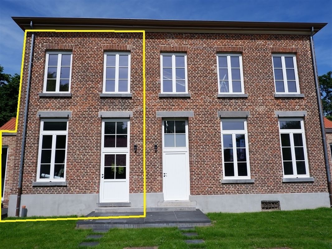 Foto 1 : Half-open bebouwing te 3800 ORDINGEN (België) - Prijs € 875