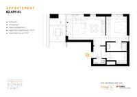 Foto 24 : Appartement te 3500 HASSELT (België) - Prijs &euro; 1.150