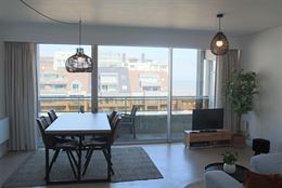 Res. Mosselbank 0601 - Gezellig gerenoveerd appartement met slaapkamer en slaaphoek - Open zicht van op de zesde verdieping - Inkomhal met berging - D...