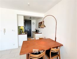 Res. Marjolaine 0301 - Gezellig appartement met slaapkamer en binnenslaapkamer - Frontaal zeezicht van op de derde verdieping in een kleinschalige res...