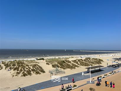 Res. Marjolaine 0301 - Gezellig appartement met slaapkamer en binnenslaapkamer - Frontaal zeezicht van op de derde verdieping in een kleinschalige res...