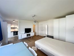 Res. James Ensor GV03 - Studio confortable avec vue latérale sur la mer - Situé au rez-de-chaussée à Groenendijk-Oostduinerke - Séjour - Cuisine ...