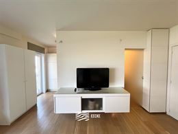 Res. James Ensor GV03 - Studio confortable avec vue latérale sur la mer - Situé au rez-de-chaussée à Groenendijk-Oostduinerke - Séjour - Cuisine ...