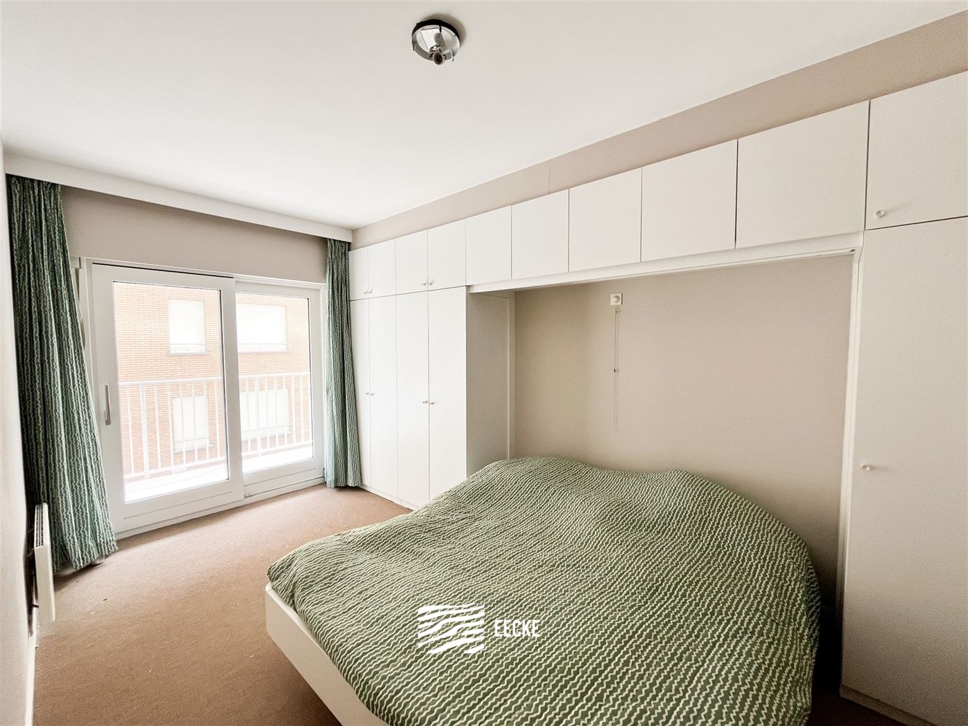 Res. Ambassade B 0202 - Appartement spacieux avec deux chambres et un coin nuit - Magnifique vue sur mer du deuxième étage - Entrée avec coin nuit ...