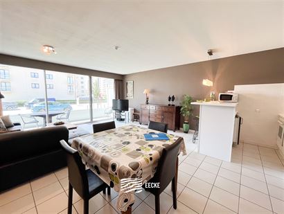 Res. Mosselbank 0003 - Spacieux studio avec coin chambre - Idéalement situé à Nieuwpoort-bad - Hall d'entrée - Salle de bain avec douche, lavabo e...