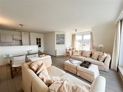 Res. Catamaran 0801 - Uitzonderlijk dakappartement met drie slaapkamers - Prachtig zicht op zee en het Leopoldplein van op de achtste verdieping - Ink...