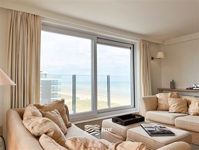 Res. Catamaran 0801 - Uitzonderlijk dakappartement met drie slaapkamers - Prachtig zicht op zee en het Leopoldplein van op de achtste verdieping - Ink...