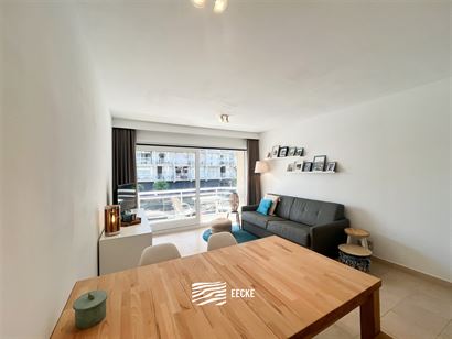 Res. Nieuwendamme 0102 - Knusse studio met slaaphoek - Gelegen op de eerste verdieping aan de zonnekant van de Franslaan - Inkomhal met slaaphoek en v...