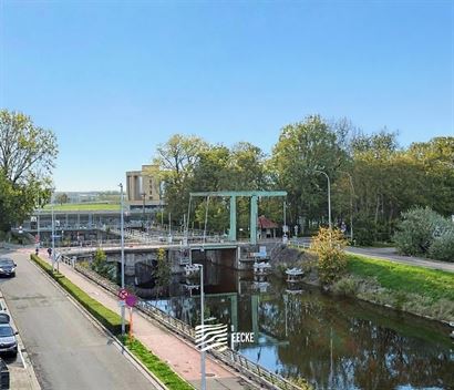Res. Waterkant 03.04 - Duplex appartement met twee slaapkamers in Nieuwpoort-stad - Rustig gelegen met zicht op de Veurnevaart - Inkom met gastentoile...