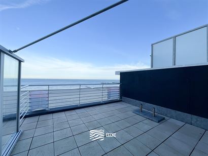 Res. Vierboete 0902 - Lichtrijk penthouse met prachtig zeezicht en twee grote zonnige terrassen - Gezellig één slaapkamer appartement op toplocatie ...