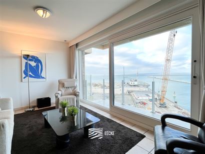 Res. Den Oever V 0804 - Appartement exceptionnel avec deux chambres et un espace nuit fermé - Vue magnifique sur la mer, la jetée et le phare depuis...