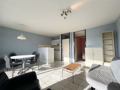 Res. Seagulls Bank I 0601 - Studio spacieux avec coin chambre - Situation ensoleillée au sixième étage du Franslaan - Hall d'entrée - Salle de bai...