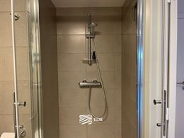 TE HUUR OP JAARBASIS - gemeubeld - studio met slaaphoek - ingerichte keuken - 1 badkamer - klein terras vooraan - lift - 50 euro provisie syndickosten...