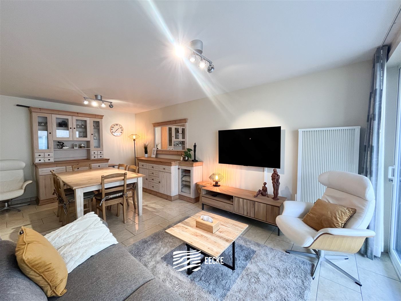 Res. Mary Luz 0302 - Instapklaar ruim appartement met twee slaapkamers en slaaphoek - Zijdelings zeezicht van op de derde verdieping - Inkom met toile...