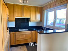 TE HUUR OP JAARBASIS  - Ruim gemeubeld of ongemeubeld appartement - gelegen tussen Nieuwpoort Bad en Nieuwpoort Stad - woonkamer met  ingerichte keuke...