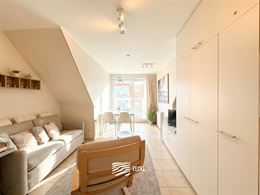 Gaudi 0603 - Gezellig appartement met zijdelings zeezicht - Gelegen op de zesde verdieping - Inkomhal met berging - Badkamer voorzien van toilet, douc...