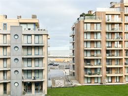 TE HUUR OP JAARBASIS - Gezellig appartement met ruime slaapkamer - zonnig terras met zicht op de gouden schildpad - living met open keuken - inkomhal ...