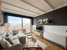 Res. Sanhootf A 0907 - Gezellig instapklaar appartement met slaapkamer en slaaphoek - Gelegen op de 9de verdieping in de Franslaan - Inkom met vestiai...