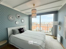 Res. Sanhootf A 0907 - Gezellig instapklaar appartement met slaapkamer en slaaphoek - Gelegen op de 9de verdieping in de Franslaan - Inkom met vestiai...