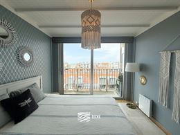 Res. Sanhootf A 0907 - Gezellig instapklaar appartement met slaapkamer en slaaphoek - Gelegen op de 9de verdieping in de Franslaan - Inkom met vestiai...