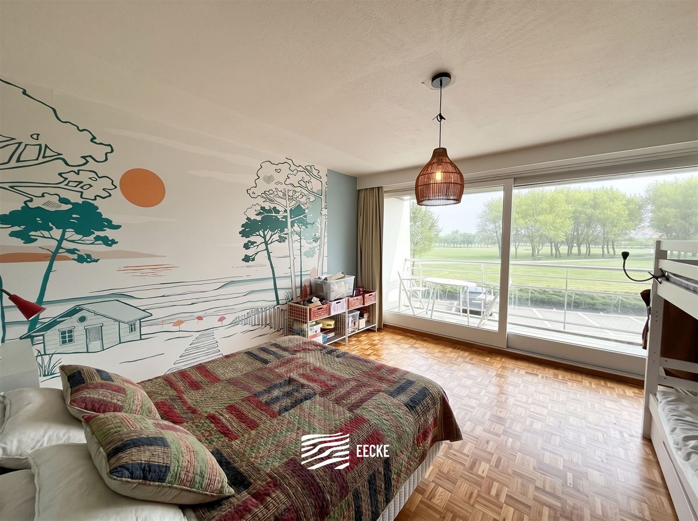 Res. Nautilus A 0101 - Gezellig appartement met slaapkamer en slaaphoek - Prachtig zicht op het Maritiem Park van op de eerste verdieping, toegang tot...