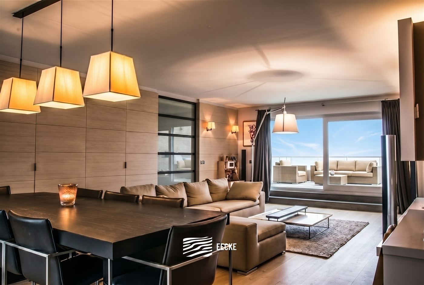 Res. Zonnekring 10.01 - Grandioos appartement met drie slaapkamers - Fantastische vergezichten van op de 10de verdieping - Rechtstreekse toegang tot h...